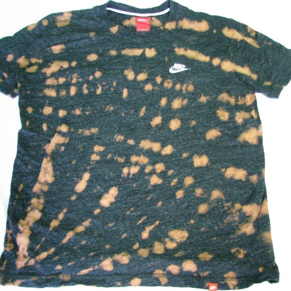 Black Heather Nike Tie-Dye T-Shirt Nike